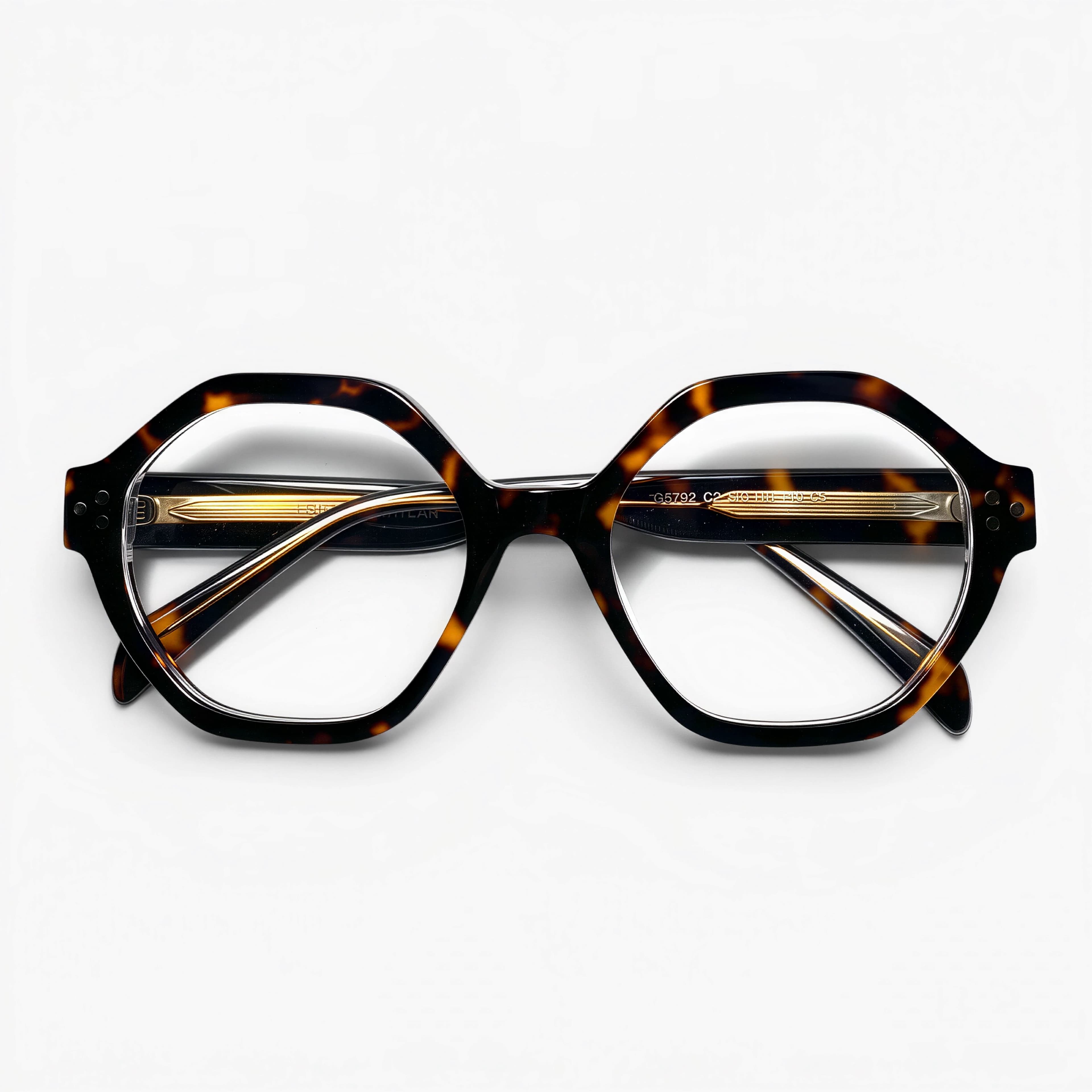 Lucia Clip-on in Tortoise